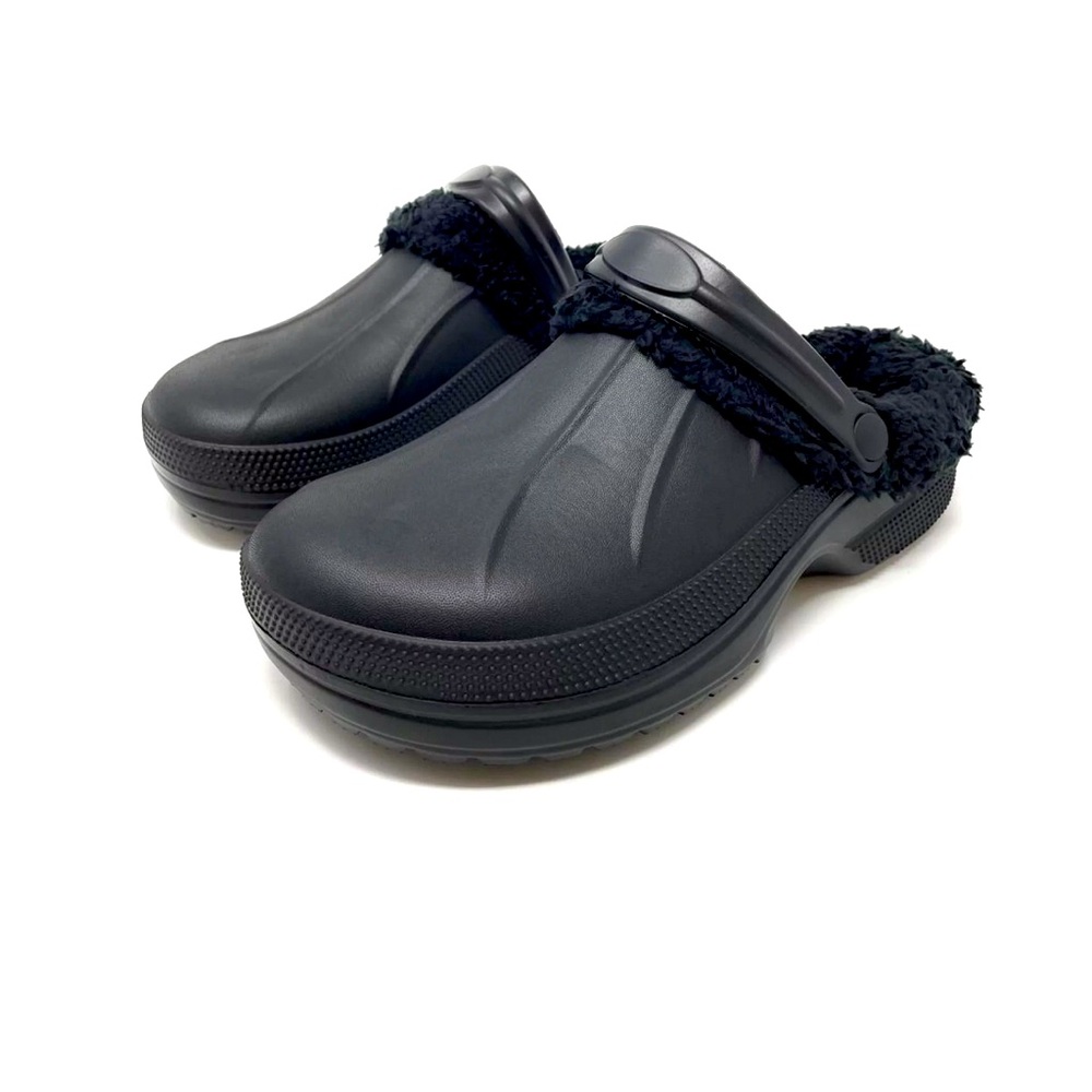 🌸🌼 Foamwalk Boys' and Girls Toddler Sherpa-Lined Clogs